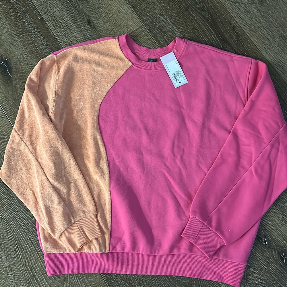NWT Wild Fable colorblock sweatshirt